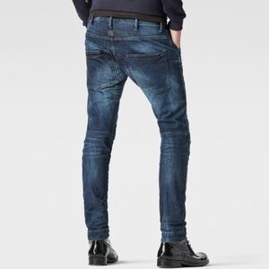 G-STAR 5620 3D SUPER SLIM DARK BLUE JEAN - 34